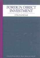 Вышла в свет книга The Foreign Direct Investment: A view from the inside